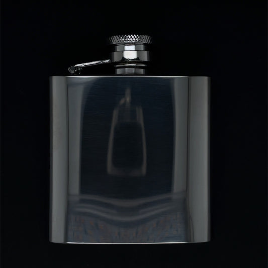 Steel Flask in Presentation Box - 2.5 ounce