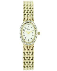 Telstar Women's Paris Oval Bracelet Watch Gold W1104 BYW
