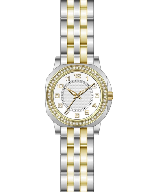 Telstar Women's Paris Round Bracelet Watch Two-tone W1106 BXS
