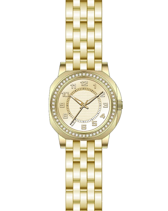 Telstar Women's Paris Round Bracelet Watch Gold