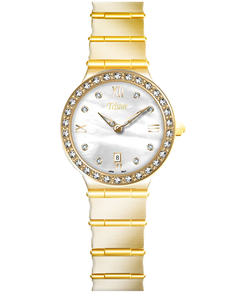 Telstar Ladies' Krakow Gold Bracelet Watch W1110 BYM