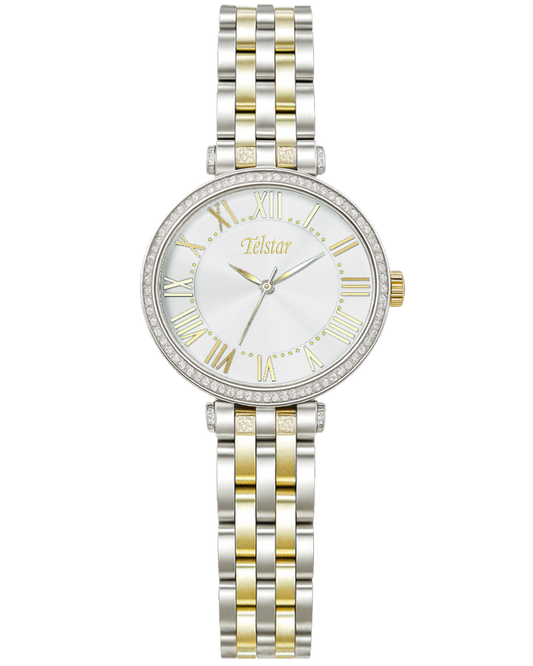 Telstar Ladies' Manhattan Two-tone Bracelet Watch W1112 BXW