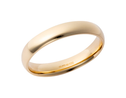 Men's 4mm Blended Court Wedding Band W147BC