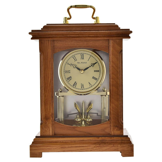 Wm Widdop Lantern Style Mantel Clock W2006