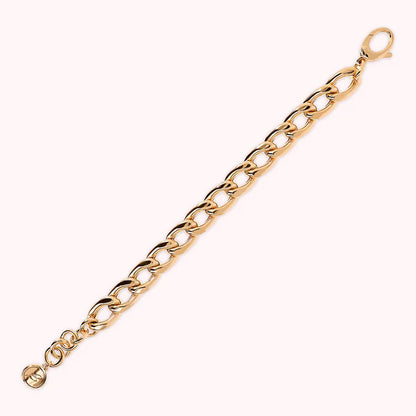 Bronzeallure Golden Curb Chain Maxi Bracelet WSBZ01775Y.Y