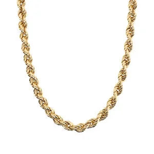 Bronzeallure Golden Rope Chain Necklet WSBZ02186Y.YG