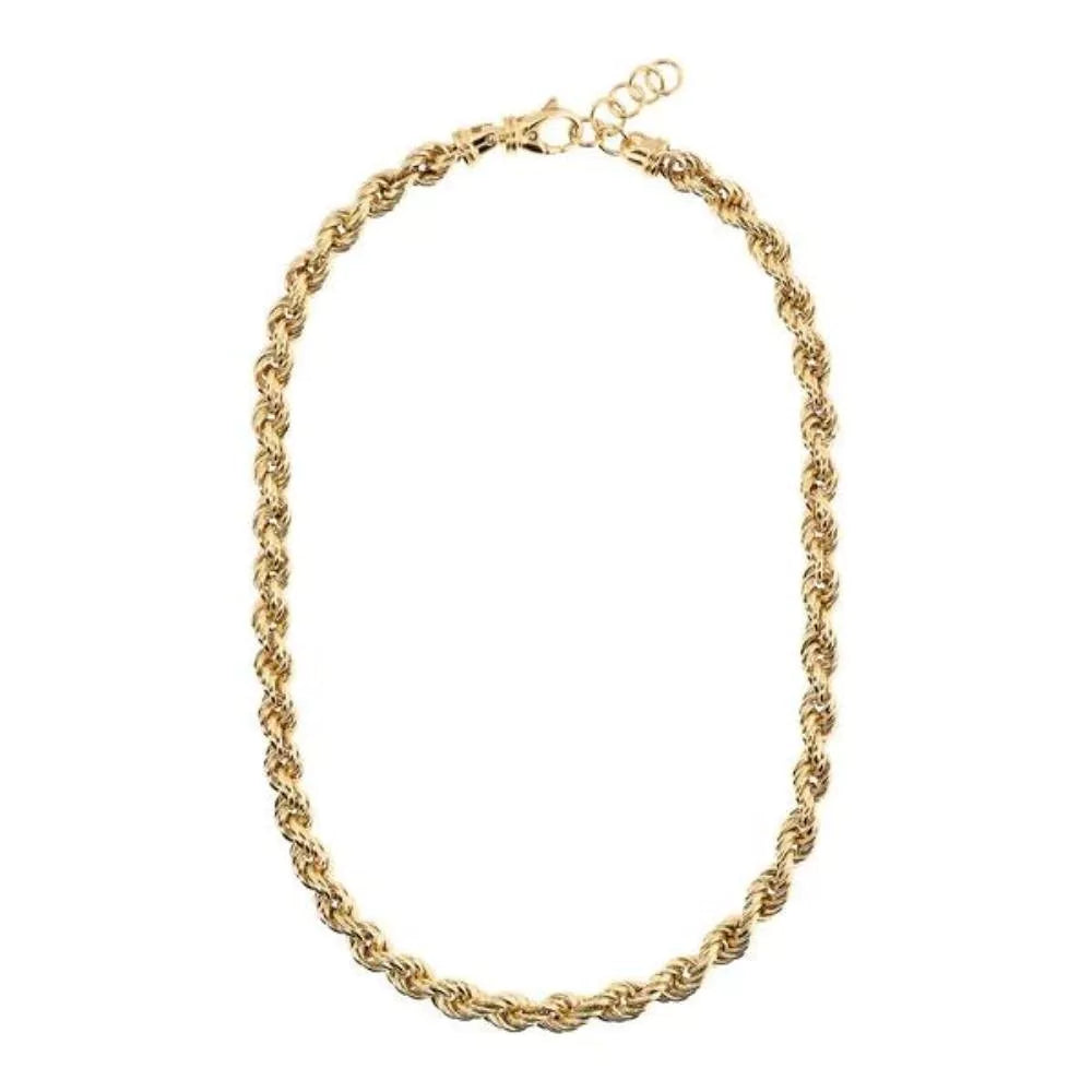 Bronzeallure Golden Rope Chain Necklet WSBZ02186Y.YG