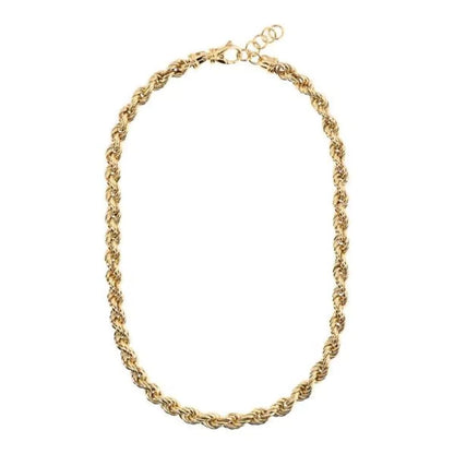 Bronzeallure Golden Rope Chain Necklet WSBZ02186Y.YG