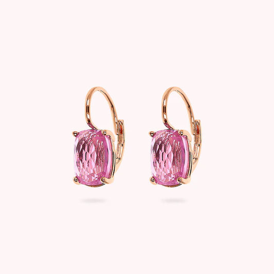 Bronzeallure Pendant Earrings with Prism Gem Mosaic Cut WSBZ02289.KU