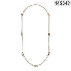 Bronzeallure Shiny Marine Links Necklace WSBZ02402Y.YG