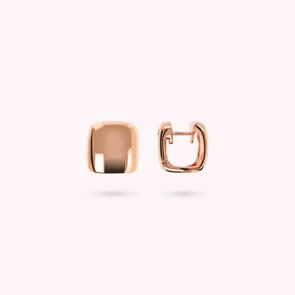 Bronzeallure Shiny Square Earrings WSBZ02453.R