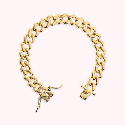 Bronzeallure Golden Shiny Chain Bracelet WSBZ02477Y.YG-18