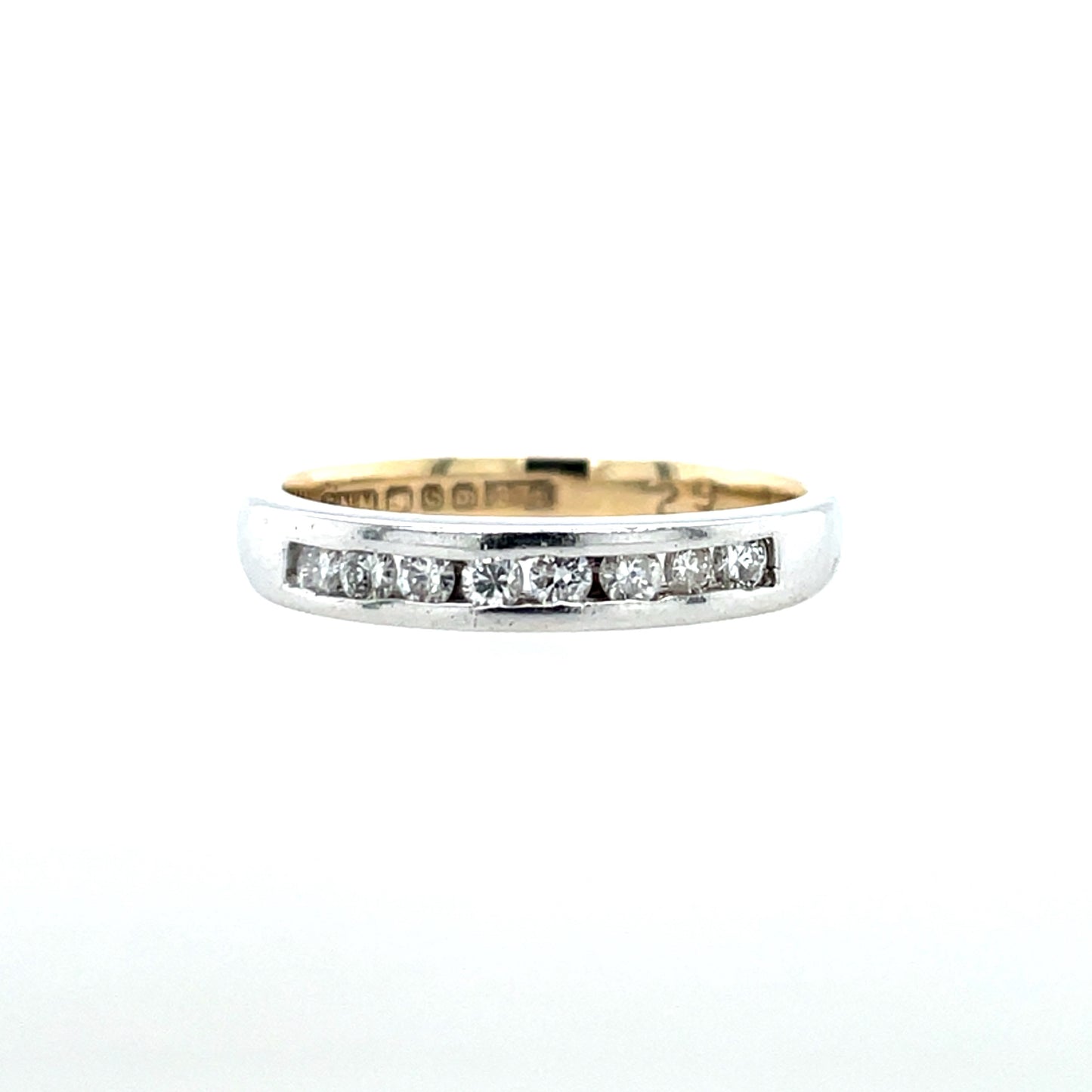 18ct Gold Diamond 0.30ct Channel-set Eternity Ring X3/32