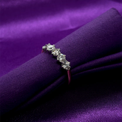 18ct Gold Diamond 1.00ct Eternity Ring X7/10