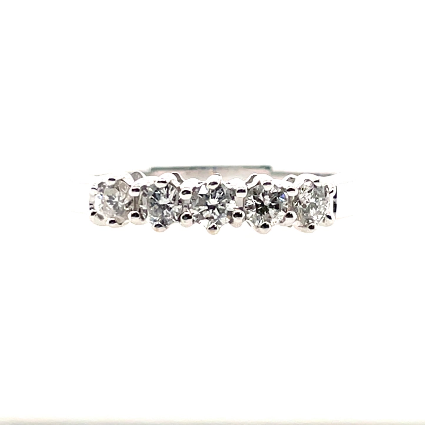 18ct White Gold Diamond 0.40ct Eternity Ring X7/13