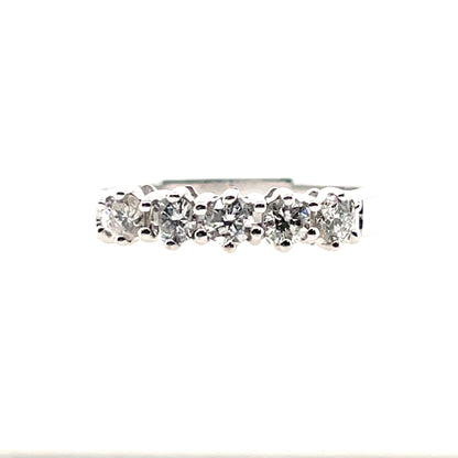 18ct White Gold Diamond 0.40ct Eternity Ring X7/13