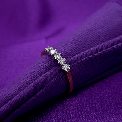 18ct Gold Diamond 0.30ct Eternity Ring X7/31