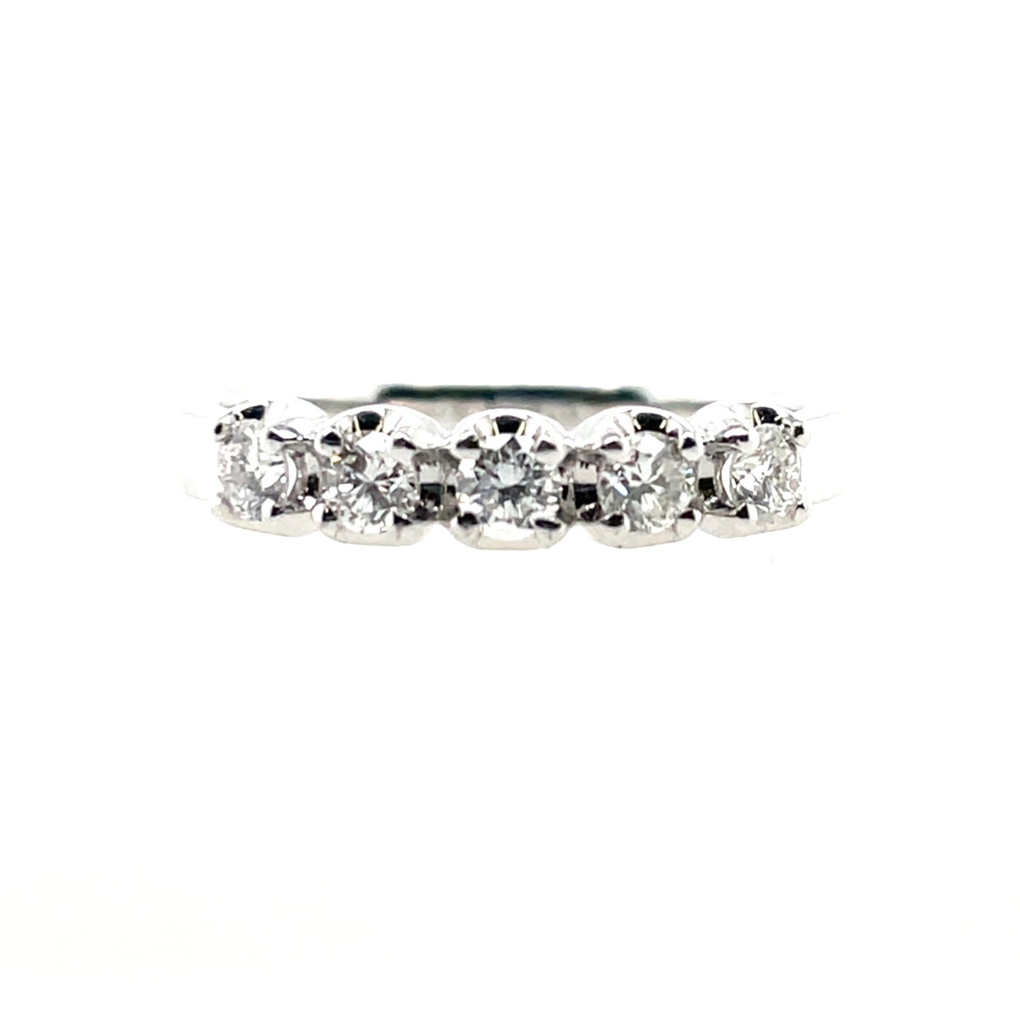 18ct White Gold Diamond 0.49ct Eternity Ring X89