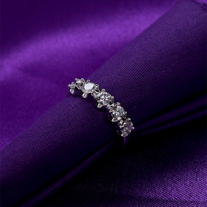 18ct White Gold Diamond 0.90ct Eternity Ring X90