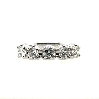 18ct White Gold Diamond 0.90ct Eternity Ring X90