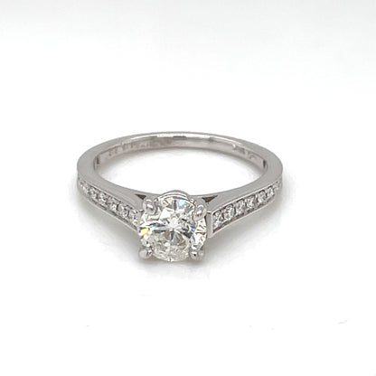 18ct White Gold Diamond 1.22ct Solitaire Ring