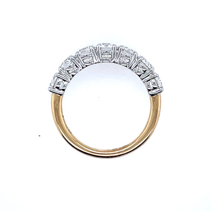 18ct Yellow Gold Lab Grown 2.24ct Diamond Eternity Ring X153