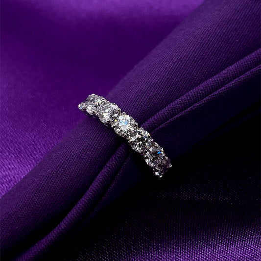 18ct Yellow Gold Lab Grown 2.24ct Diamond Eternity Ring X153