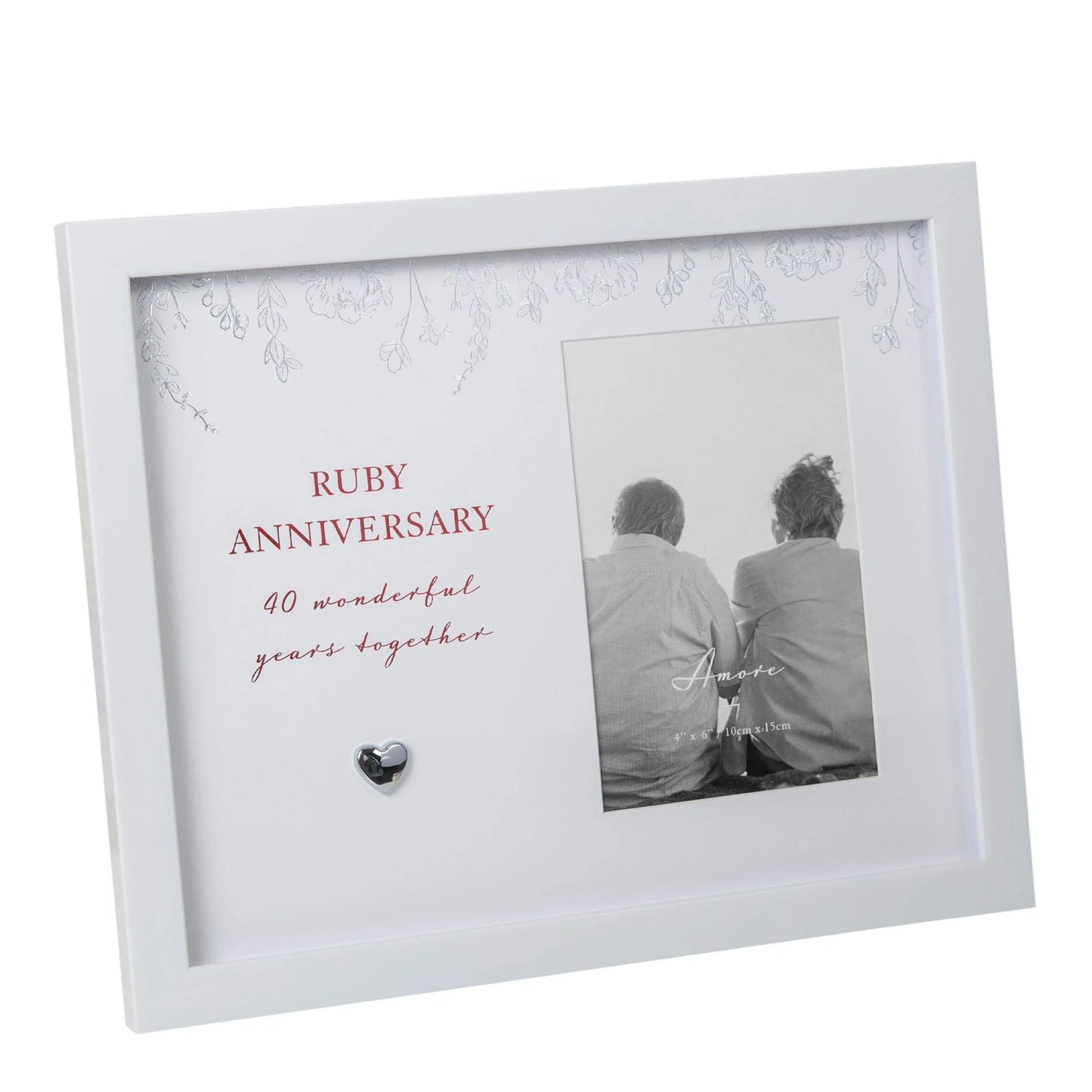 Amore 40th Wedding Anniversary Photo Frame AM11840