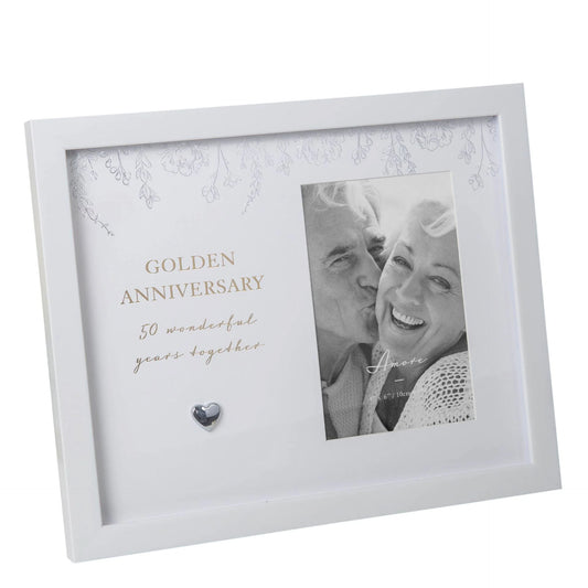 Amore 50th Wedding Anniversary Photo Frame AM11850
