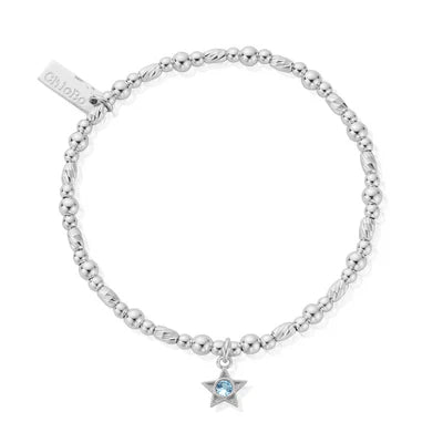 ChloBo March Birthstone Bracelet