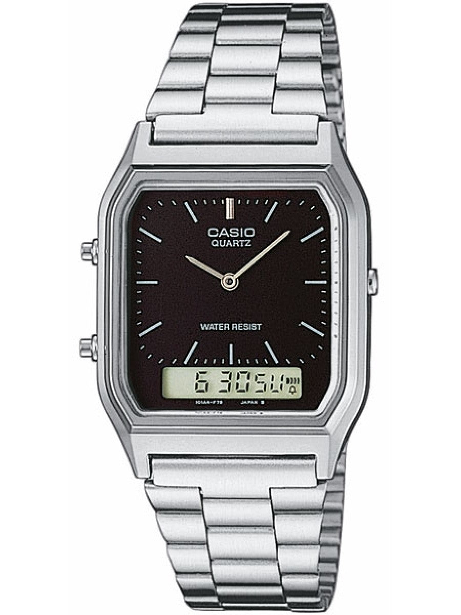 Casio Vintage Digital Duo Watch AQ-230A-1DMQYES