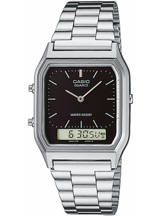 Casio Vintage Digital Duo Watch AQ-230A-1DMQYES