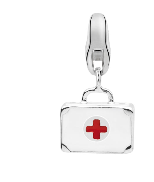 Dream Charms Silver Medical Bag Charm DC-634