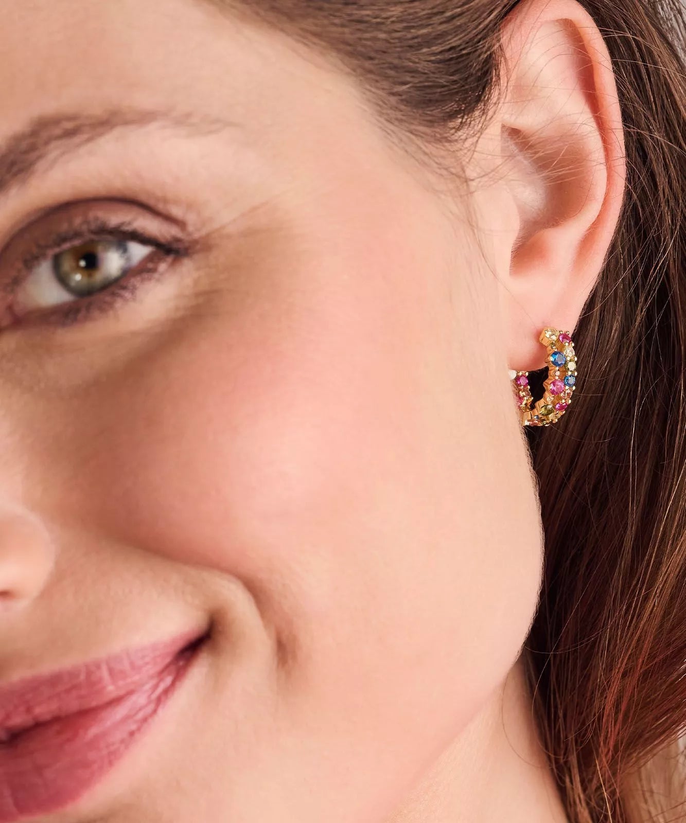SIF JAKOBS Livigno Creolo Piccolo Hoop Earrings SJ-E2363