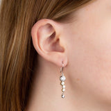 Fiorelli Silver Bubble Drop Earrings E4128C