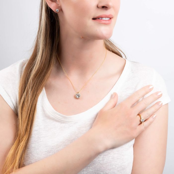 Diamonfire Halo Pendant P5525