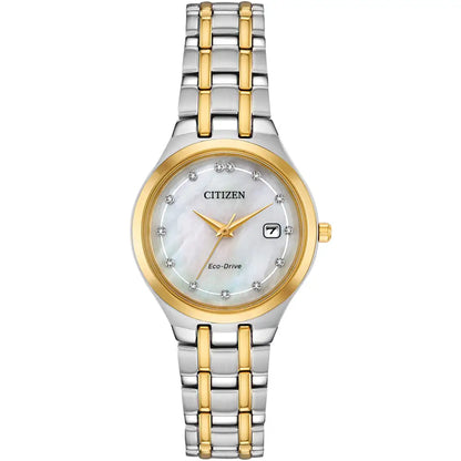 Citizen Women's Silhouette Diamond Eco-Drive Watch EW2488-57D