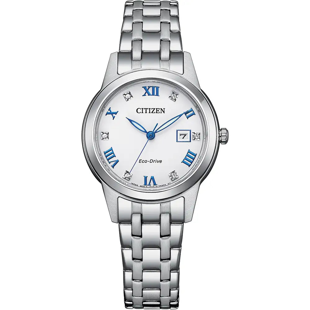 CITIZEN WOMEN'S SILHOUETTE CRYSTAL WATCH FE1240-81A