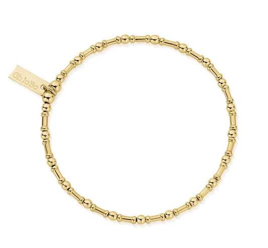 ChloBo Sterling Silver/Gold plated Rhythm Of Water Bracelet