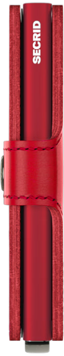 Secrid Miniwallet Original Red Leather