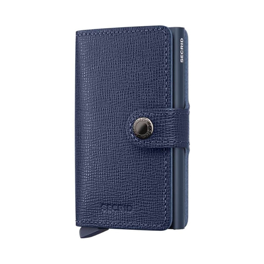 Secrid Miniwallet Crisple Navy Leather
