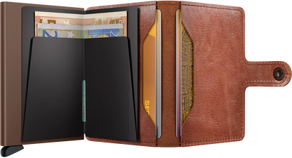 Secrid Miniwallet Vintage Cognac Brown