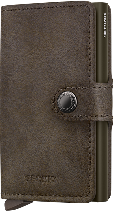 Secrid Miniwallet Vintage Oak Leather