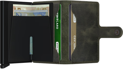Secrid Miniwallet Vintage Olive Black