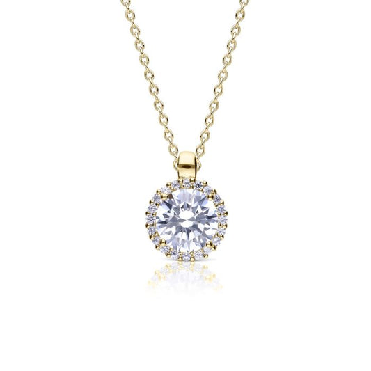 Diamonfire Halo Pendant P5525