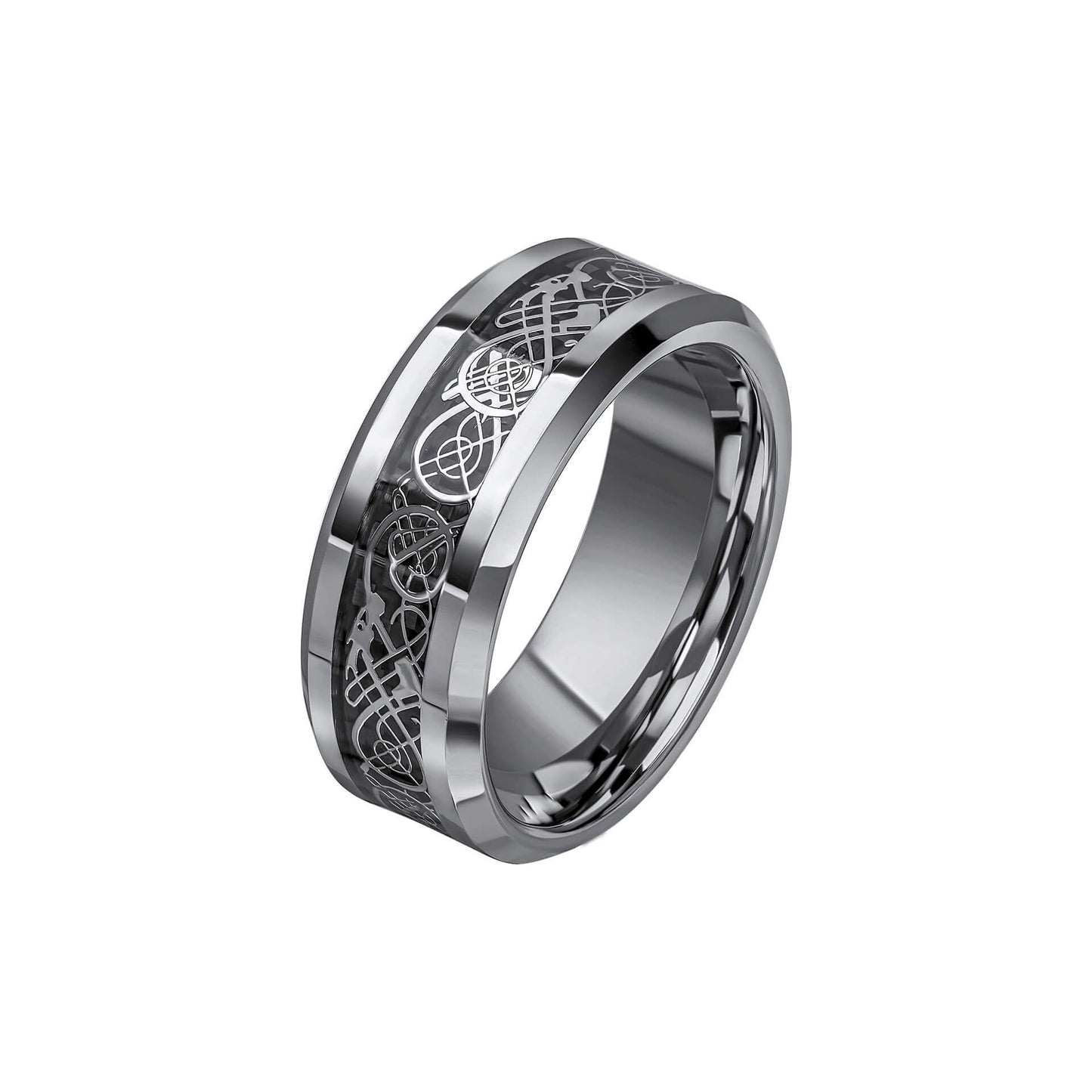 Fred Bennett Filigree Tungsten Ring R3863