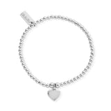ChloBo Sterling Silver Cute Charm Heart Bracelet