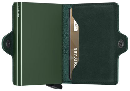 Secrid Twinwallet Original Green Leather