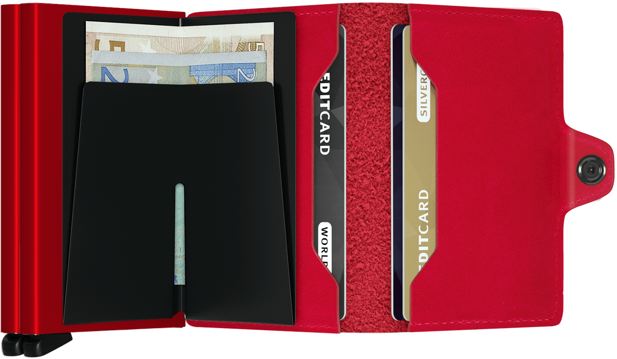 Secrid Twinwallet Original Red Leather
