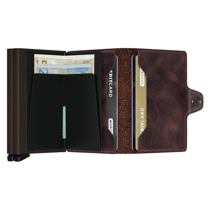 Secrid Twinwallet Vintage Chocolate Leather